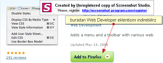 Measureıt, Webdeveloper Anlatım