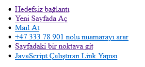 A Tagı Nasıl Kullanılır?